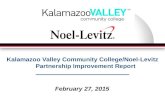 Kalamazoo Valley Community College/Noel-Levitz Partnership Improvement Report February 27, 2015.