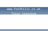 Www.ForSkills.co.uk Tutor training. Levels covered Functional Skills National Curriculum English/Maths Basic Skills Literacy/Numeracy Key Skills Comms/AoN.