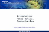 Introduction Fiber Optical Communication