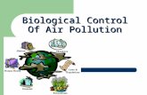 Biological Control Of Air Pollution. Contents Air pollution Sources of air pollution The problem Control History Biological waste Gas purification system.