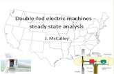 J. McCalley Double-fed electric machines – steady state analysis.