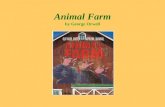 Animal Farm by George Orwell. George Orwell = Pen Name…born Eric Blair, 1903-1950 Idealist…gave up family wealth to be a journalist. Supported revolution.