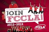 FCCLA Stands for… Family, Career, and Community Leaders of America.