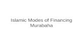 Islamic Modes of Financing Murabaha. Summary of the Previous Lecture In previous lecture we discussed the; Governing features of Islamic banking system