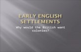 Why would the British want colonies?.   TGrec  TGrec  Crash Course US History.