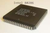 Intel 80286. Intel family of microprocessor, bus and memory sizes MicroprocessorData bus width Address bus width Memory size 808616201M 8018616201M 80286162416M.
