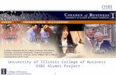 1 University of Illinois College of Business OSBI Alumni Project.