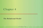 Chapter 4 The Relational Model Pearson Education © 2014.