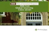MIM 514 Global Sourcing Class seven. Agenda Inventory & Variances Basics Is it good & why / why not Cisco & Altera Inventory Bubble Scientific Glass Case.