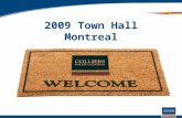 2009 Town Hall Montreal. Today’s Discussion  Review of Canada’s Performance in 2008  Canadian Vision Campaign –Three Key Strategies  Montreal –Review.