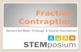 Fraction Contraption Advanced Math Through A Sound Foundation.