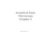 Analytical Tools Microscopy Chapter 4 ©2010 Elsevier, Inc.