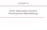 1 Lecture 4 WEB Information System Development Methodology.