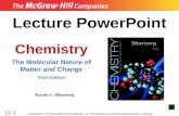 12-1 Lecture PowerPoint Chemistry The Molecular Nature of Matter and Change Sixth Edition Martin S. Silberberg Copyright  The McGraw-Hill Companies, Inc.