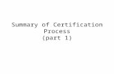 Summary of Certification Process (part 1). IPv6 Client IPv6 packets inside IPv4 packets