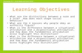 Learning Objectives What are the distinctions between a norm and a role? How does each shape social behavior? What are the 4 reasons why people obey an.