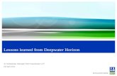 29 April 2011 Jo Hulbaekdal, Manager DNV Kazakhstan LLP Lessons learned from Deepwater Horizon.