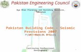 1 Prof. Sarosh H Lodi Pakistan Building Code – Seismic Provisions 2007 September 9, 2013 Continuing Professional Development Short Course Series and Aga.