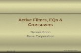 Bohn 6-03 Rane Corporation Active Filters, EQs & Crossovers Dennis Bohn Rane Corporation