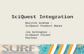 SciQuest Integration Derrick Graham – SciQuest Product Owner Jim Arlington – SciQuest Client Partner.