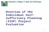 1 Overview of the Individual Self-Sufficiency Planning (ISSP) Project Evaluation.