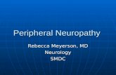 Peripheral Neuropathy Rebecca Meyerson, MD NeurologySMDC.