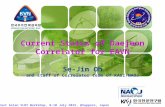 KVN Current Status of Daejeon Correlator for EAVN Se-Jin Oh and staff of Correlator team of KASI/NAOJ 8 th East Asian VLBI Workshop, 8~10 July 2015, @Sapporo,