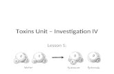 Toxins Unit – Investigation IV Lesson 1: Heartburn.