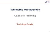 1 Workforce Management Capacity Planning Training Guide.