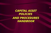 CAPITAL ASSET POLICIES AND PROCEDURES HANDBOOK. Session Objectives  Understand What Data Might Be Included in A Detailed Capital Asset Policies & Procedures.
