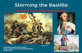 Storming the Bastille : The Road to the French Revolution Presentation created by Robert Martinez Primary Content Source: Prentice Hall World History Images.
