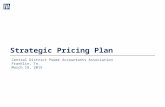 Strategic Pricing Plan Central District Power Accountants Association Franklin, Tn. March 19, 2015.