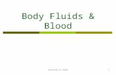 University of Jordan1 Body Fluids & Blood. University of Jordan2.