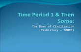 The Dawn of Civilization (Prehistory – 300CE). Themes of History There are 8 common themes that connect people & society throughout history. 1. Arts &