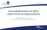 COLLABORATION AS BEST PRACTICES IN SIMULATION TERRY ROSS, RN, MS, WOCN OHSU SCHOOL OF NURSING, KLAMATH FALLS