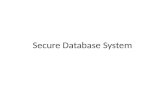Secure Database System. Introduction Database-as-a-Service is gaining popularity – Amazon Relational Database Service (RDS) – Microsoft SQL Azure DB Service.