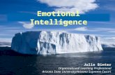 Julie Binter Organizational Learning Professional Arizona State University/Arizona Supreme Court Emotional Intelligence.