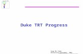 Seog Oh/ Duke University/September, 2003 TRT Workshop/ Peniscola, Spain Duke TRT Progress.