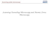 Scanning Tunneling Microscopy and Atomic Force Microscopy EEW508 Scanning probe microscopy
