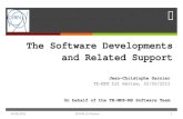 TE-MPE LS1 Review  The Software Developments and Related Support Jean-Christophe Garnier TE-MPE LS1 Review, 02/06/2015 On behalf of the TE-MPE-MS Software.