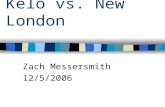 Kelo vs. New London Zach Messersmith 12/5/2006. Eminent Domain Legal right of government to seize private land for public good Government receives power.