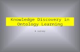 Knowledge Discovery in Ontology Learning A survey.