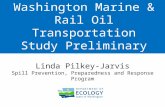 Washington Marine & Rail Oil Transportation Study Preliminary Results Linda Pilkey-Jarvis Spill Prevention, Preparedness and Response Program.