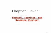 7-1 Chapter Seven Product, Services, and Branding Strategy.