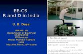 EE-CS R and D in India U. B. Desai SPANN Lab Department of Electrical Engineering IIT-Bombay Powai, Mumbai 400076 Indiaspann.
