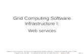 6-1.1 Grid Computing Software Infrastructure I: Web services Slides for Grid Computing: Techniques and Applications by Barry Wilkinson, Chapman & Hall/CRC.