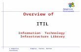 Adaptive Processes © Adaptive ProcessesSimpler, Faster, Better Overview of ITIL Information Technology Infrastructure Library.