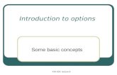 FIN 819: lecture 6 Introduction to options Some basic concepts.