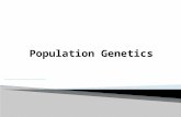 Population - a localized group of individuals capable of interbreeding and producing fertile offspring Gene Pool - all of the alleles for all genes in.