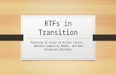 RTFs in Transition Planning to Avoid an Access Crisis, Address Community Needs, and End Financial Distress.